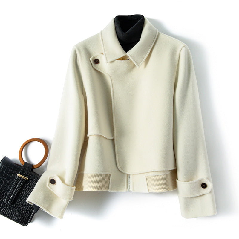 Tulip - Cropped Woollen Jacket
