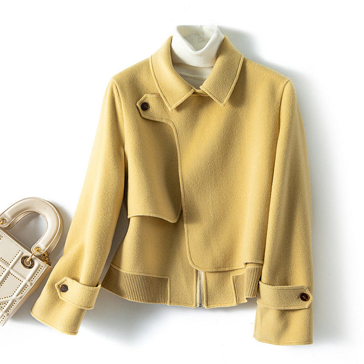Tulip - Cropped Woollen Jacket