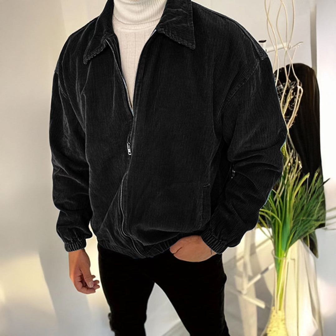 Carerra - Corduroy Zipper Jacket