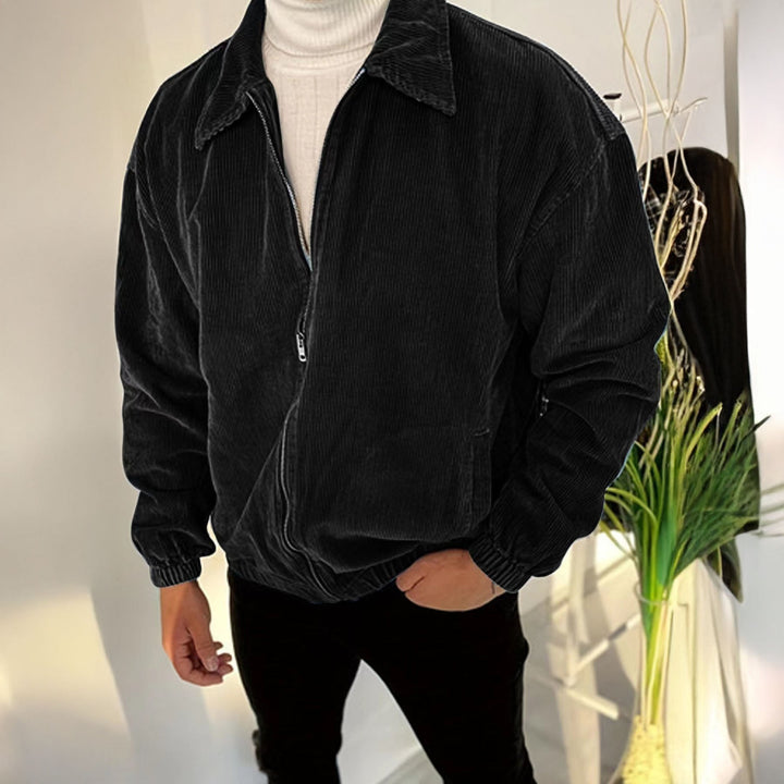 Carerra - Corduroy Zipper Jacket