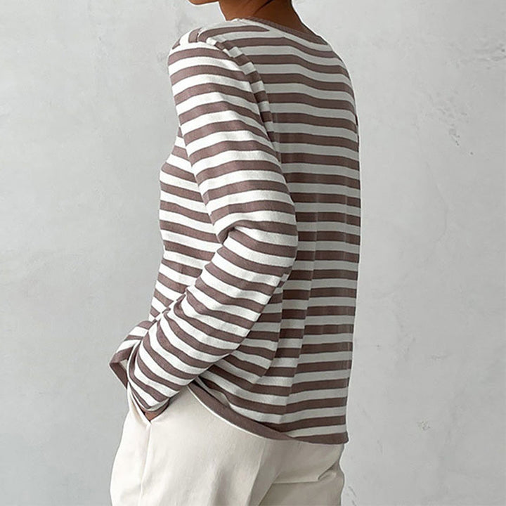 Tiara - Simple Stripe Shirt