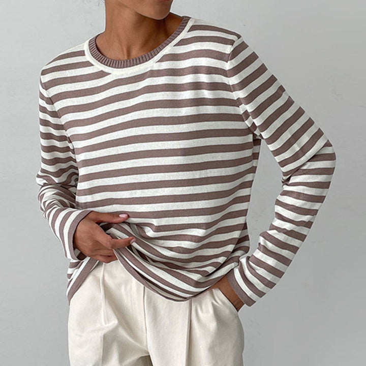 Tiara - Simple Stripe Shirt