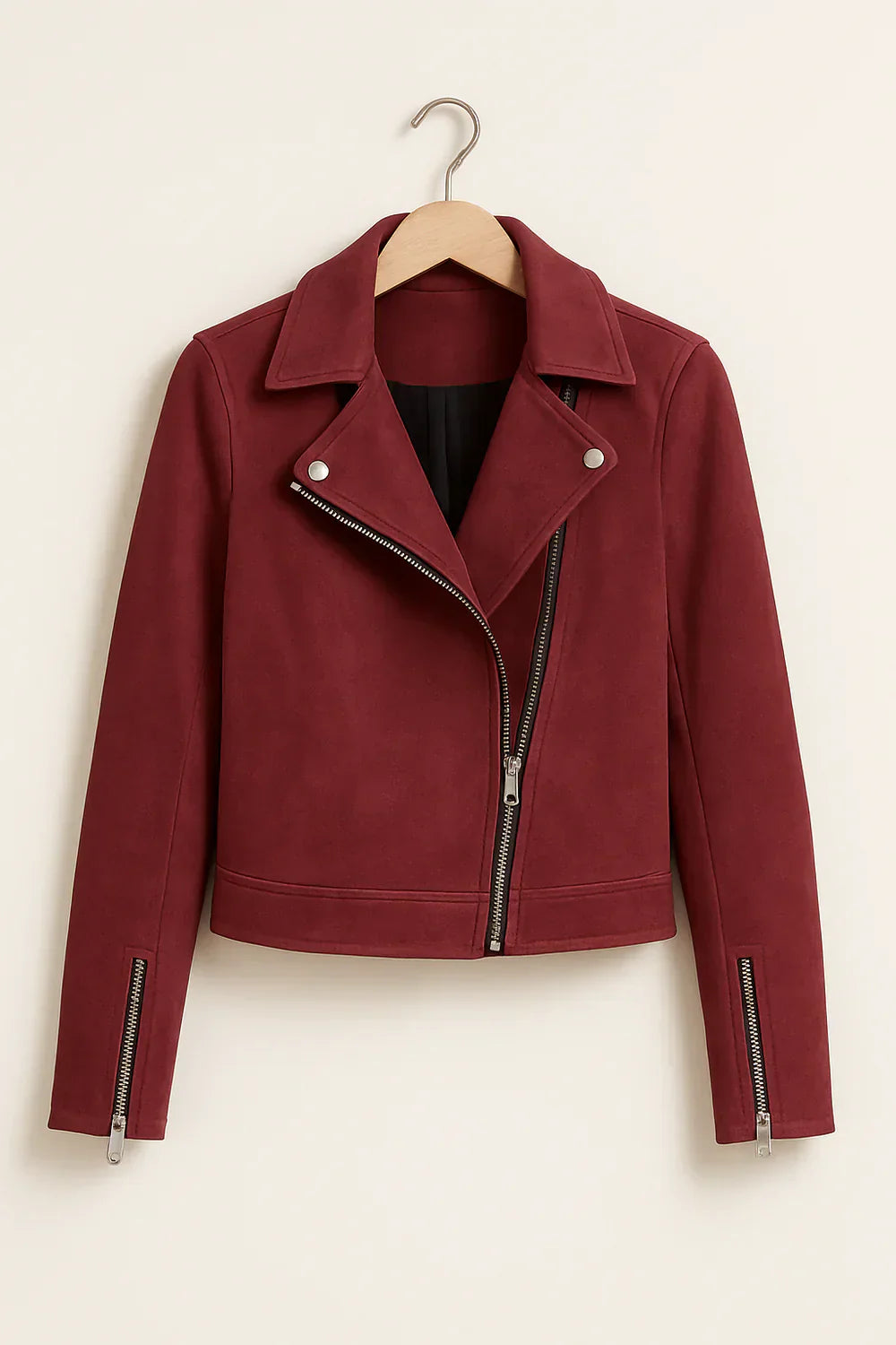 Anouk - Premium Leather Biker Jacket