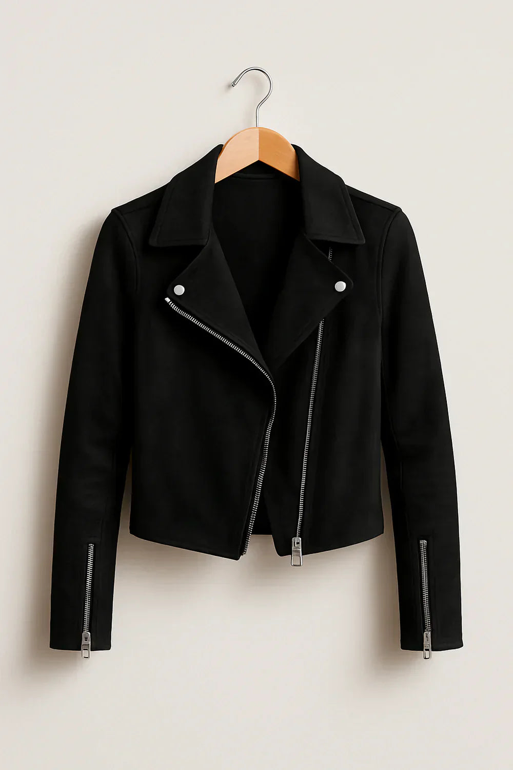 Anouk - Premium Leather Biker Jacket