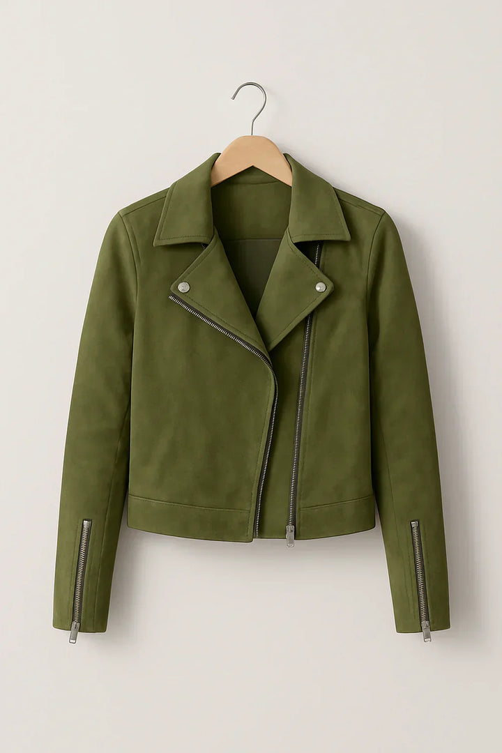 Anouk - Premium Leather Biker Jacket