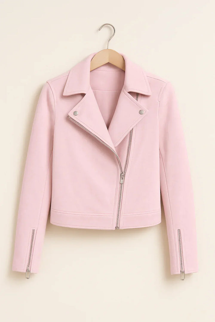 Anouk - Premium Leather Biker Jacket