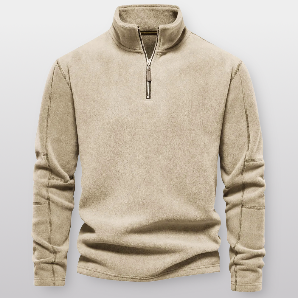 Jermaine - Refined Fleece Zip-Pullover