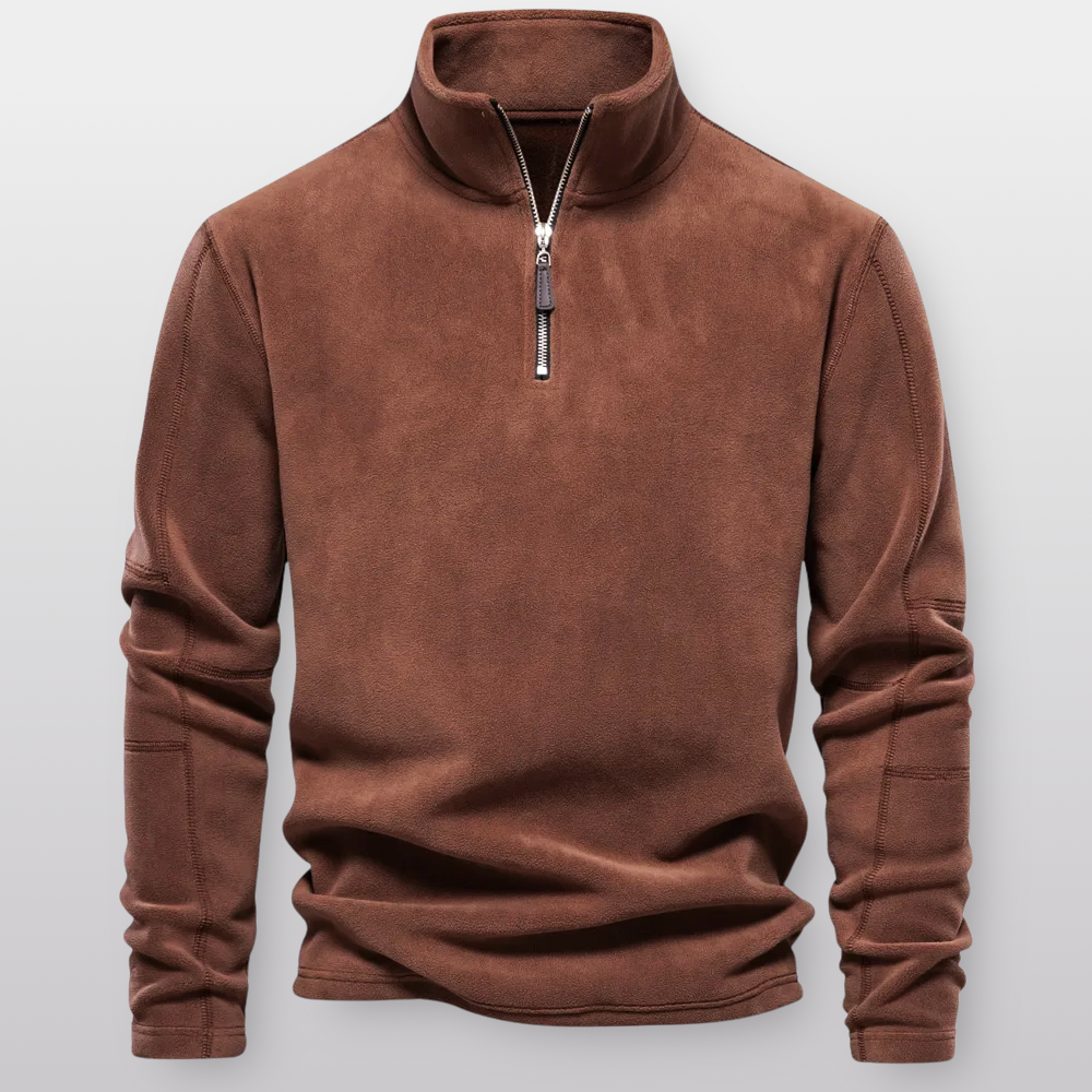 Jermaine - Refined Fleece Zip-Pullover
