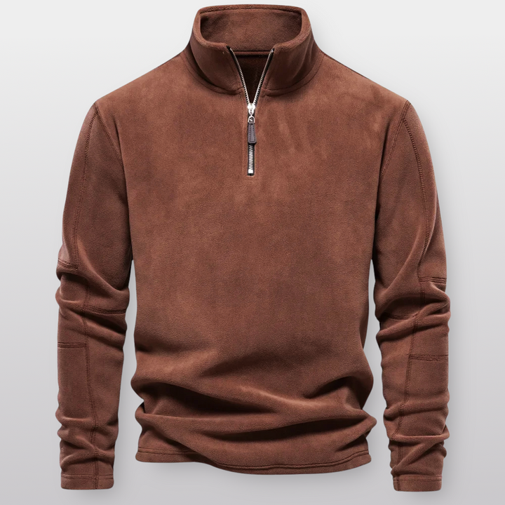 Jermaine - Refined Fleece Zip-Pullover