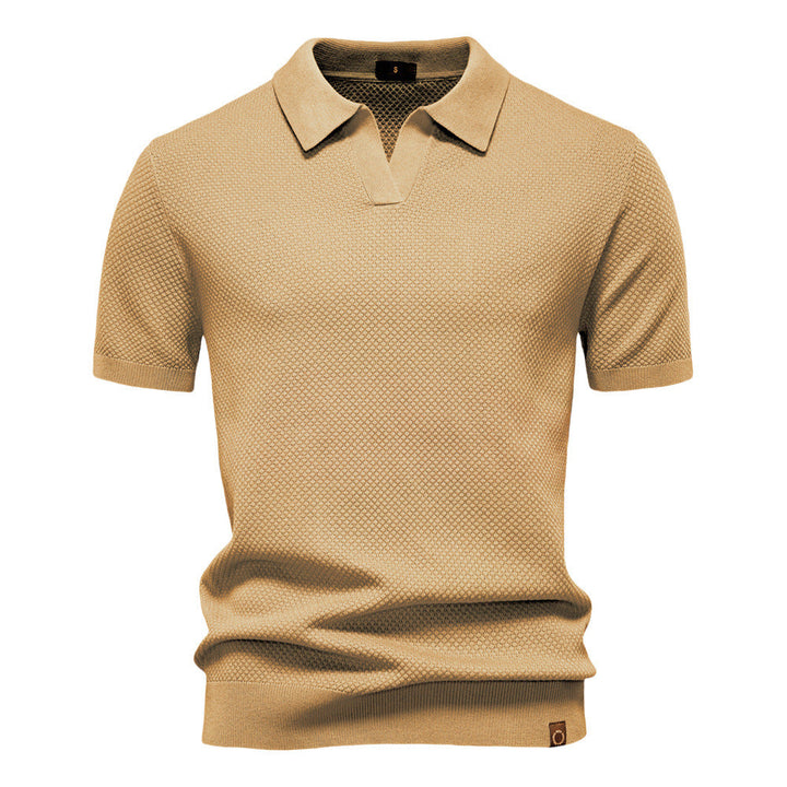 Aiden - Stylish Open-Collar Polo