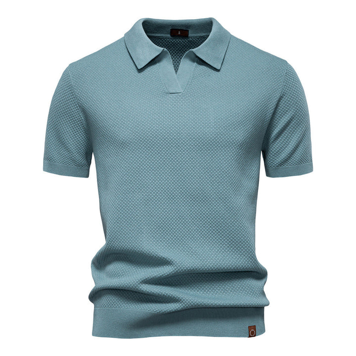 Aiden - Stylish Open-Collar Polo