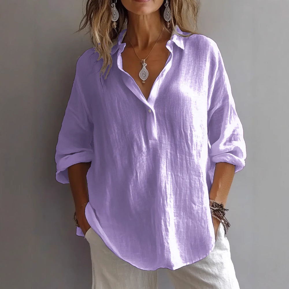 Miyati - Airy Linen Blouse
