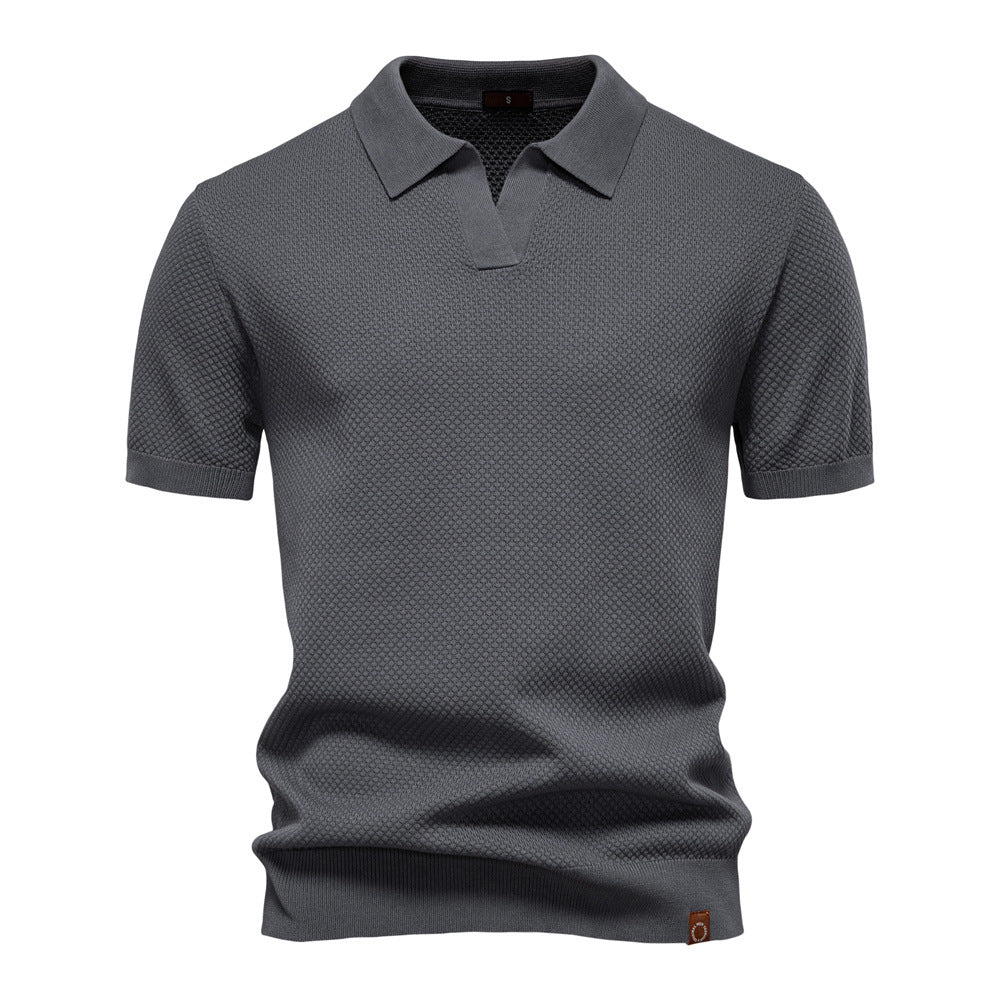 Aiden - Stylish Open-Collar Polo