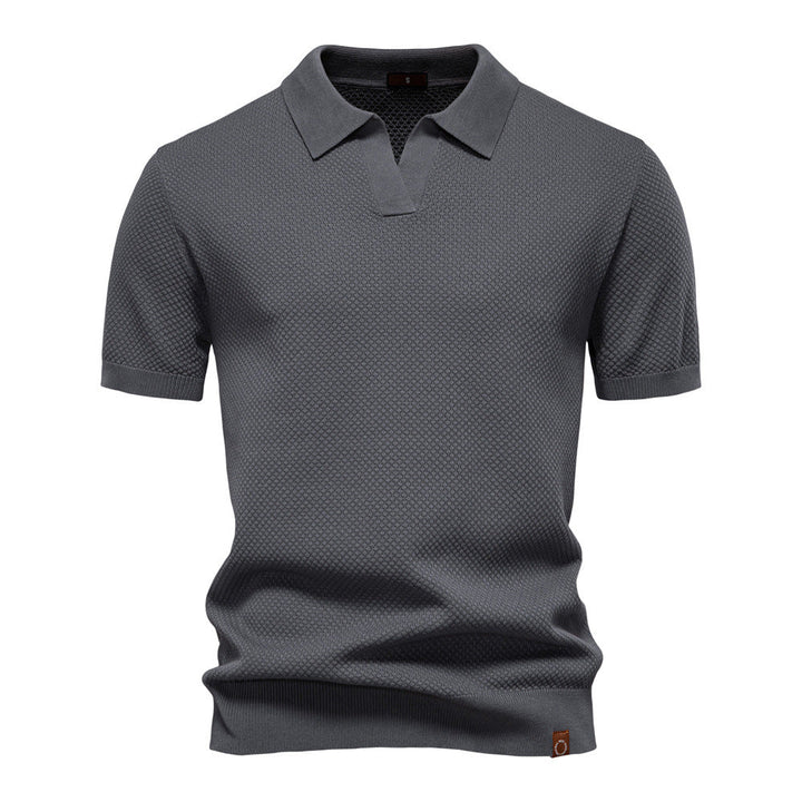 Aiden - Stylish Open-Collar Polo