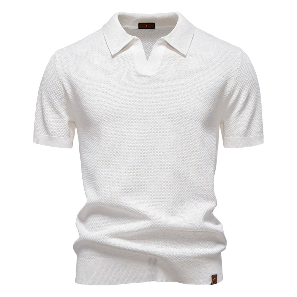 Aiden - Stylish Open-Collar Polo