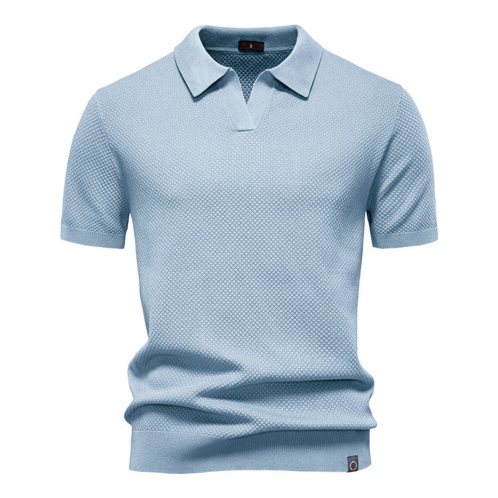 Aiden - Stylish Open-Collar Polo