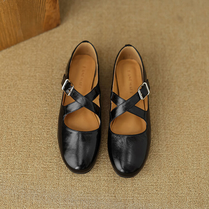 Thea - Comfortable Leather Flats