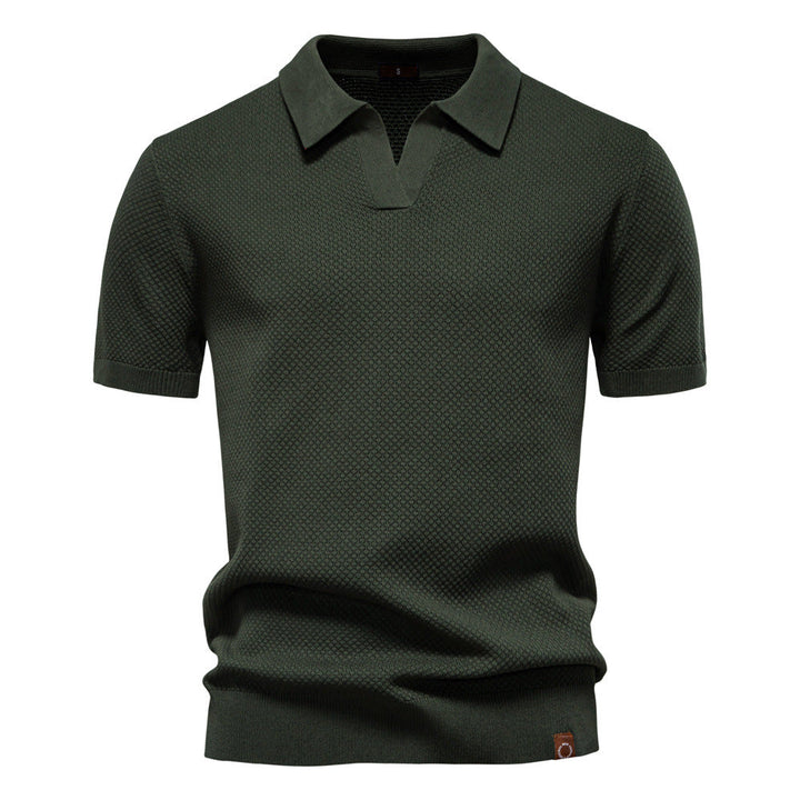 Aiden - Stylish Open-Collar Polo
