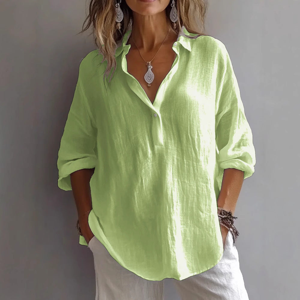 Miyati - Airy Linen Blouse