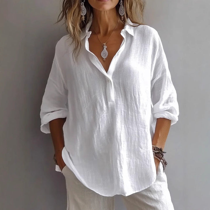 Miyati - Airy Linen Blouse