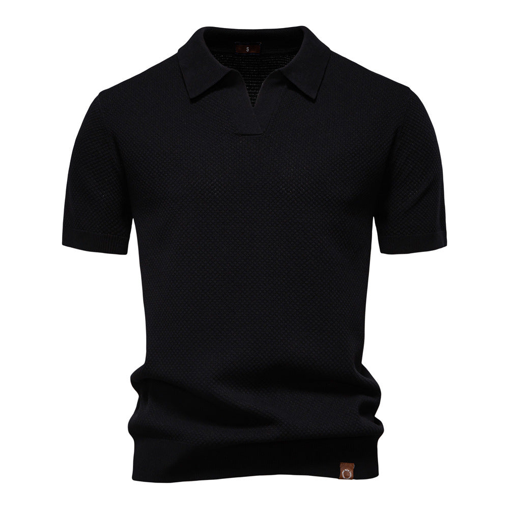 Aiden - Stylish Open-Collar Polo