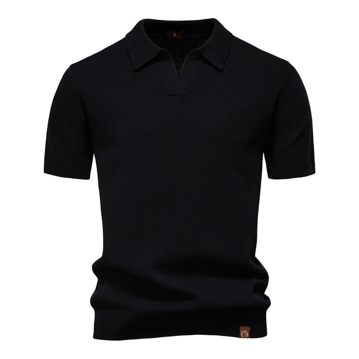 Aiden - Stylish Open-Collar Polo