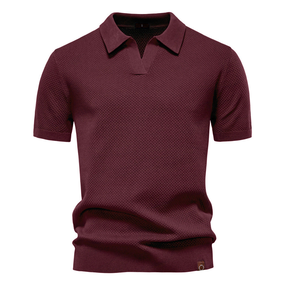 Aiden - Stylish Open-Collar Polo