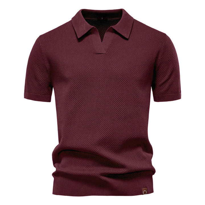 Aiden - Stylish Open-Collar Polo