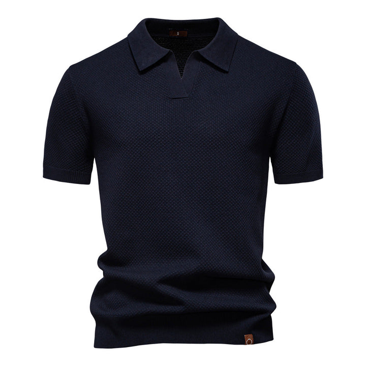 Aiden - Stylish Open-Collar Polo