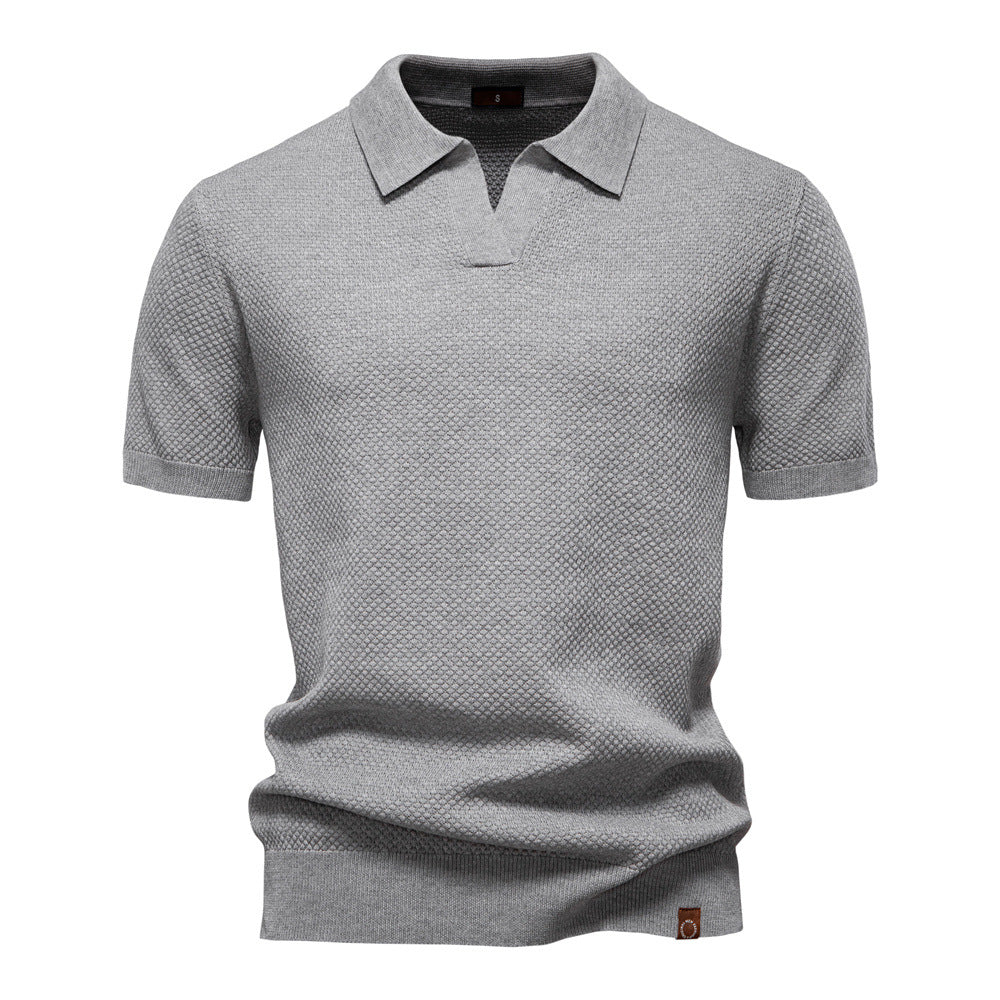 Aiden - Stylish Open-Collar Polo