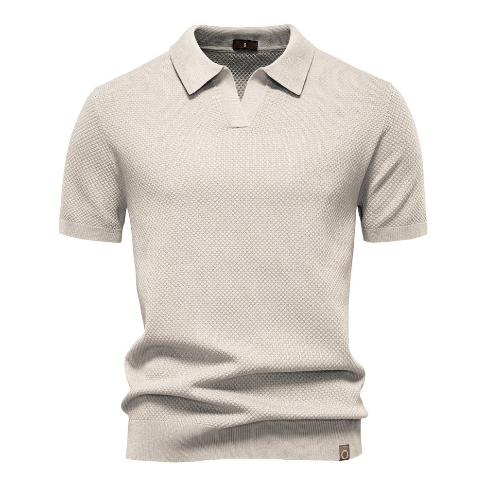 Aiden - Stylish Open-Collar Polo