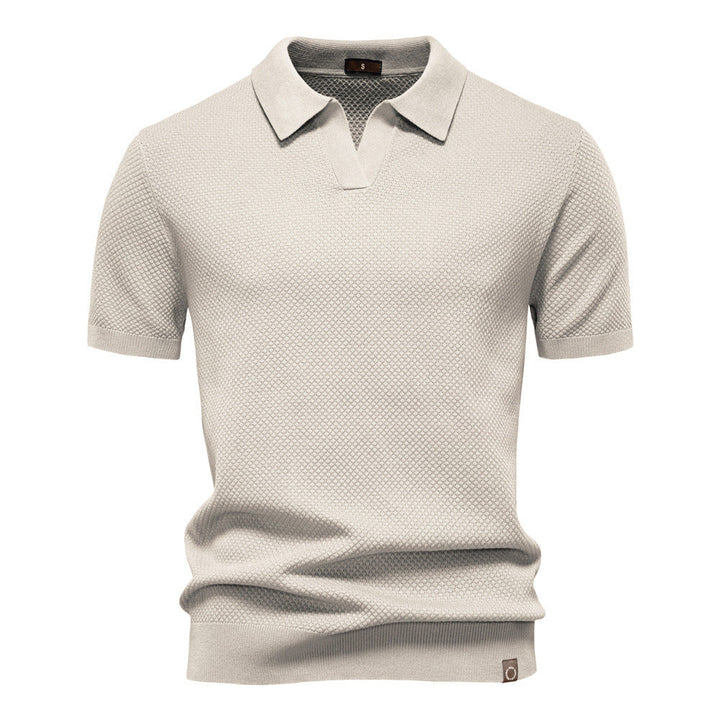 Aiden - Stylish Open-Collar Polo