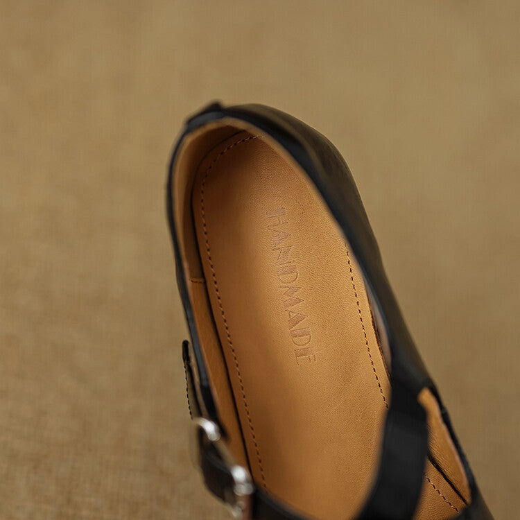 Thea - Comfortable Leather Flats