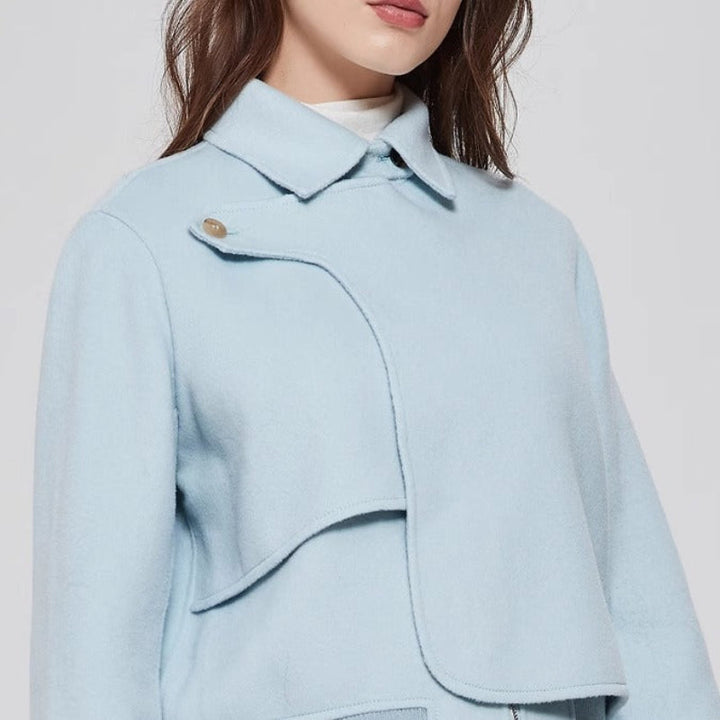 Tulip - Cropped Woollen Jacket