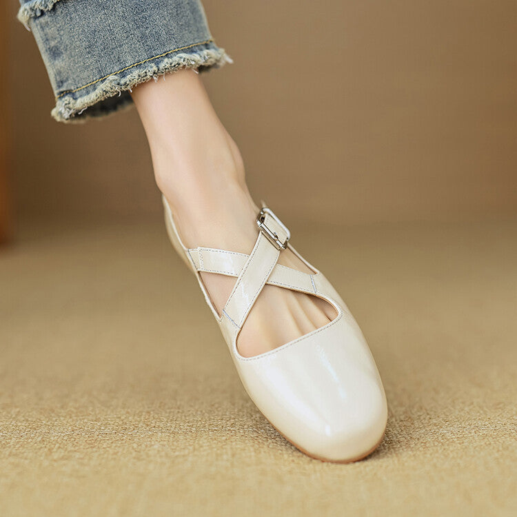 Thea - Comfortable Leather Flats