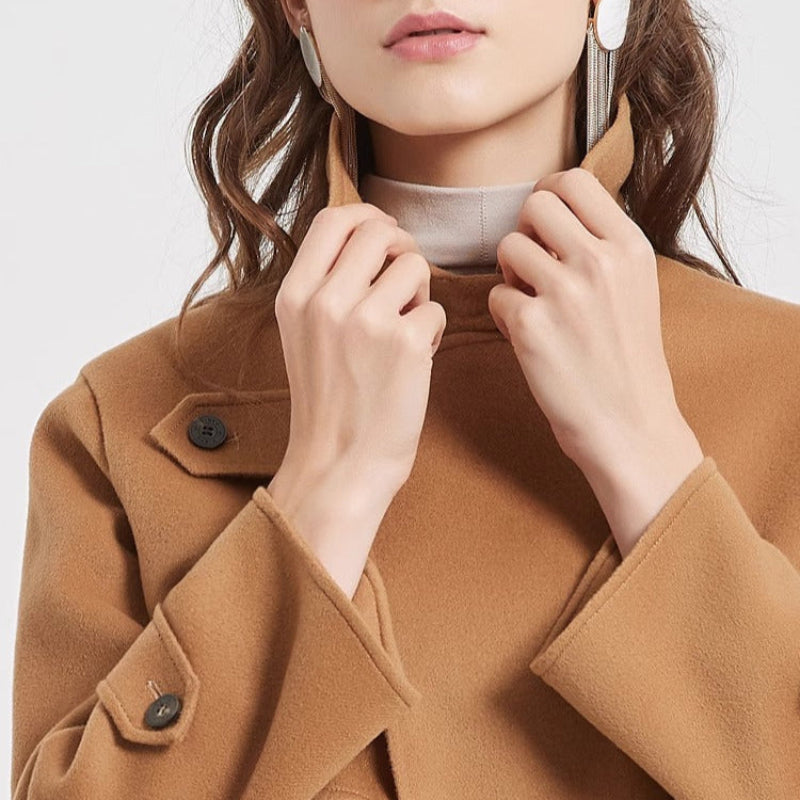 Tulip - Cropped Woollen Jacket