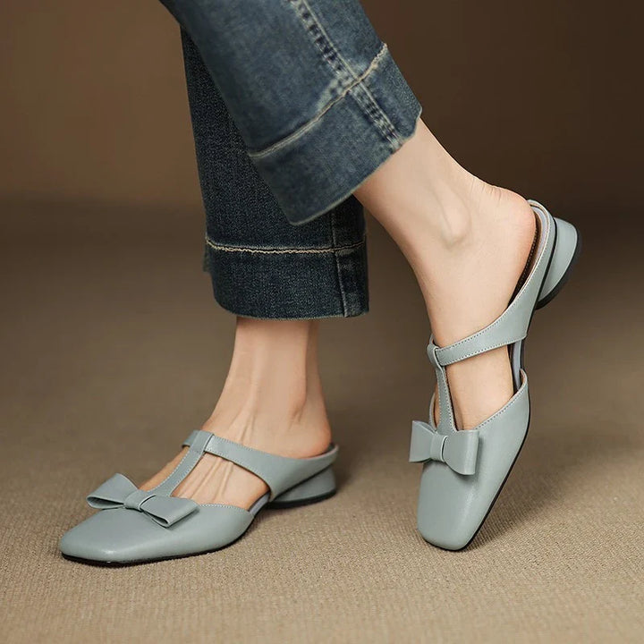 Dolima - Cushioned Leather Mules