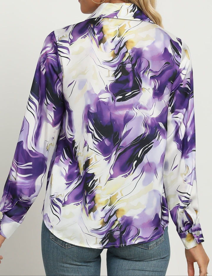 Harper - Bold Silk Shirt