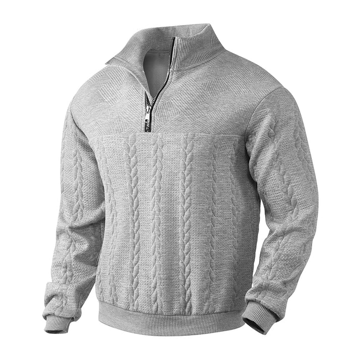 Thierry - Stylish Zip-Sweater