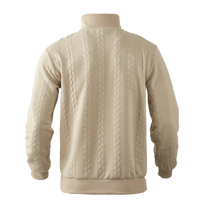 Thierry - Stylish Zip-Sweater