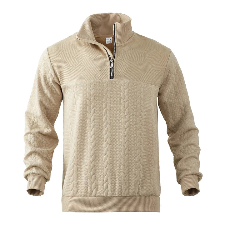 Thierry - Stylish Zip-Sweater