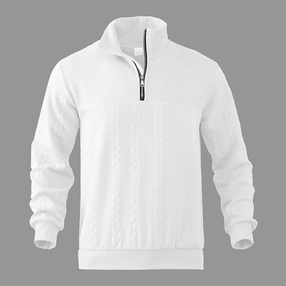 Thierry - Stylish Zip-Sweater