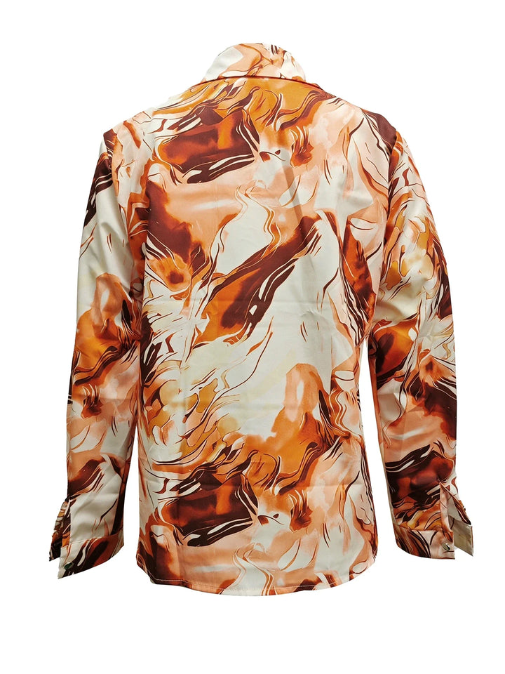 Harper - Bold Silk Shirt