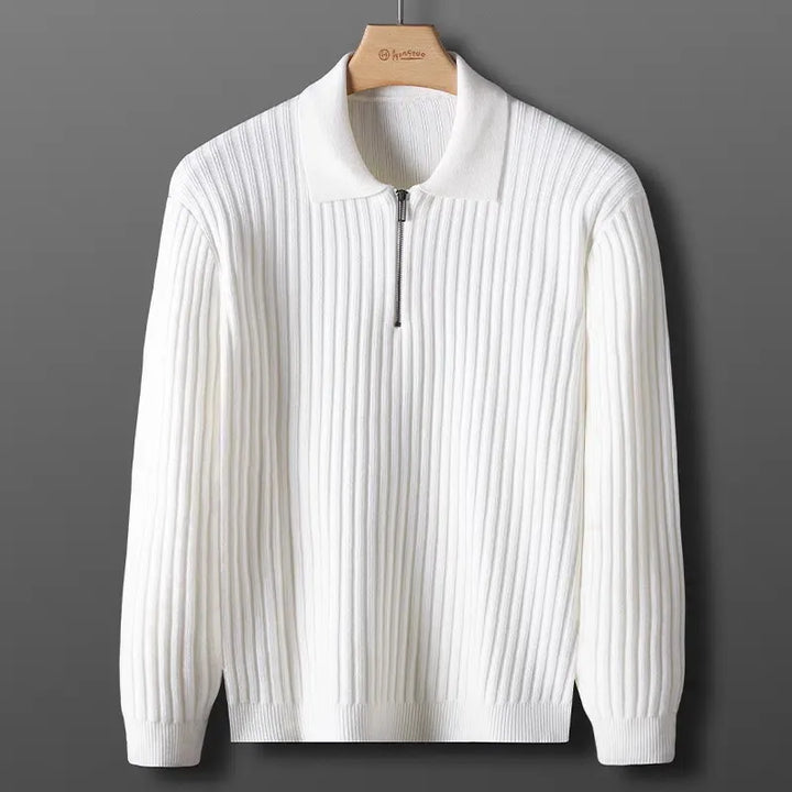 Davide - Sleek Merino Quarter-Zip
