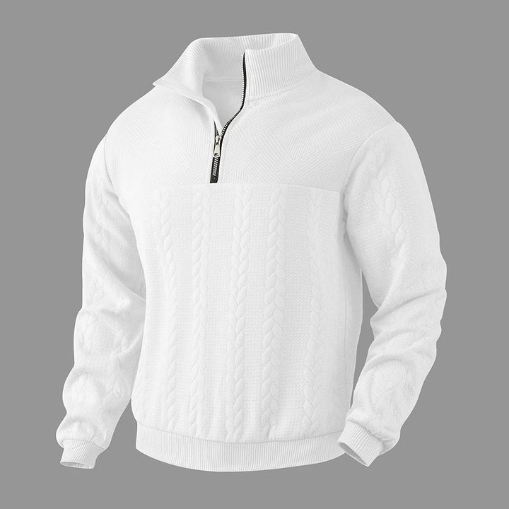 Thierry - Stylish Zip-Sweater