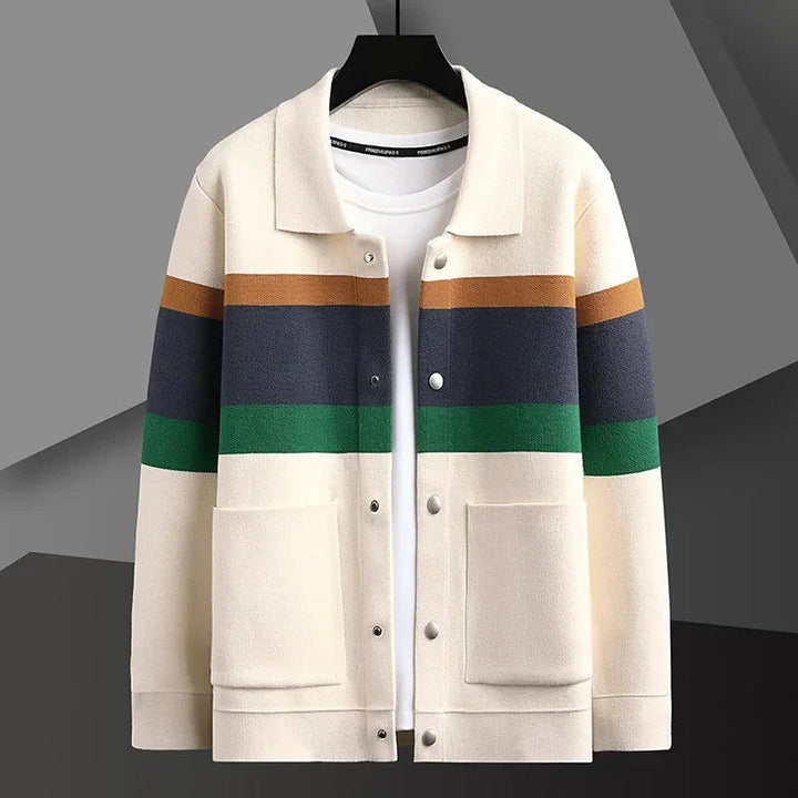 Lorenzo - Stripe Knit Jacket