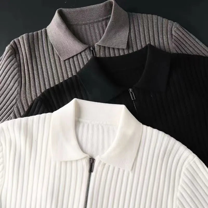 Davide - Sleek Merino Quarter-Zip