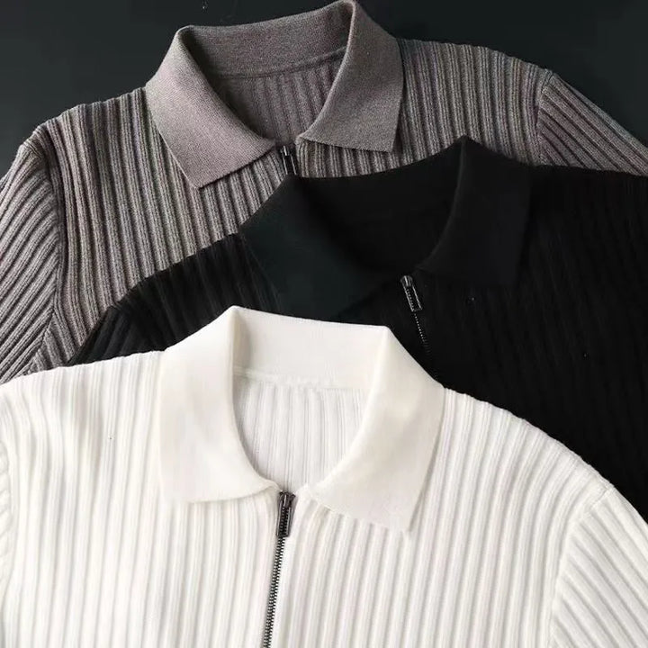 Davide - Sleek Merino Quarter-Zip