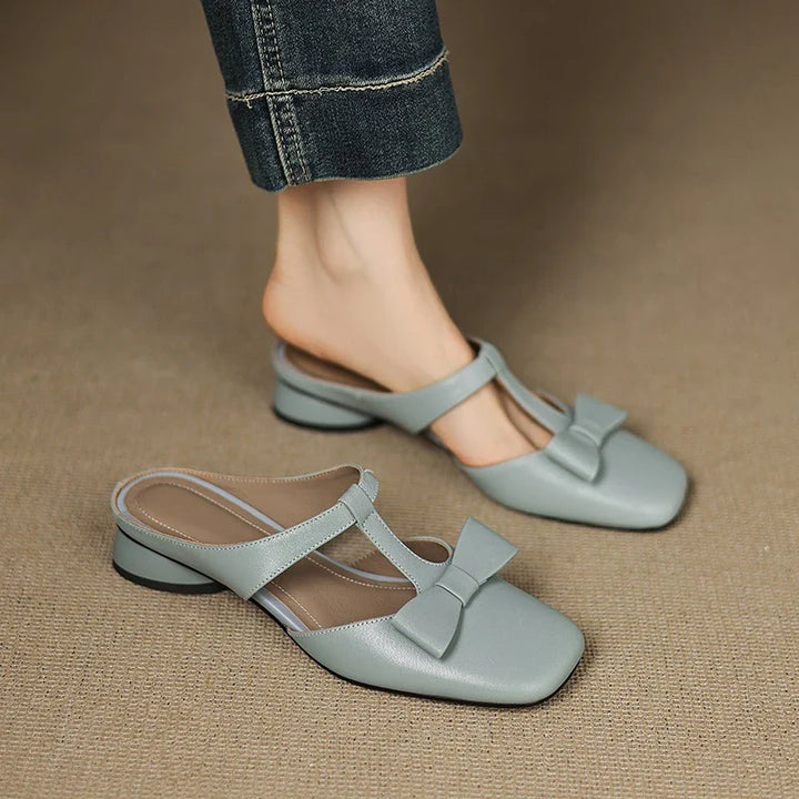Dolima - Cushioned Leather Mules