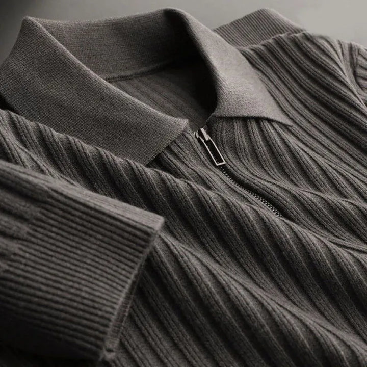 Davide - Sleek Merino Quarter-Zip